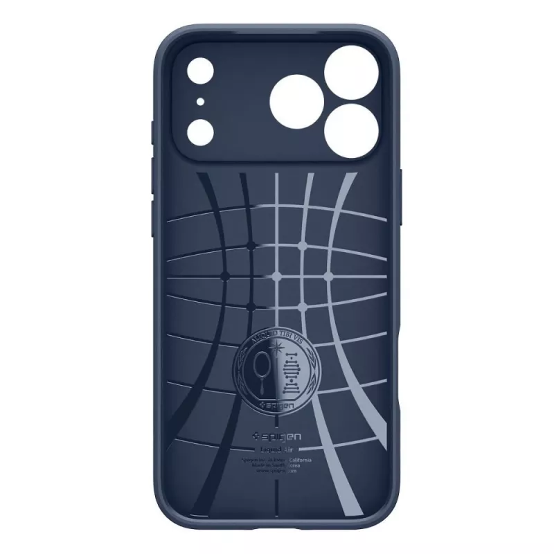 Spigen Liquid Air -kotelo iPhone 18 Pro Max / 17 Pro Max - Navy Blue