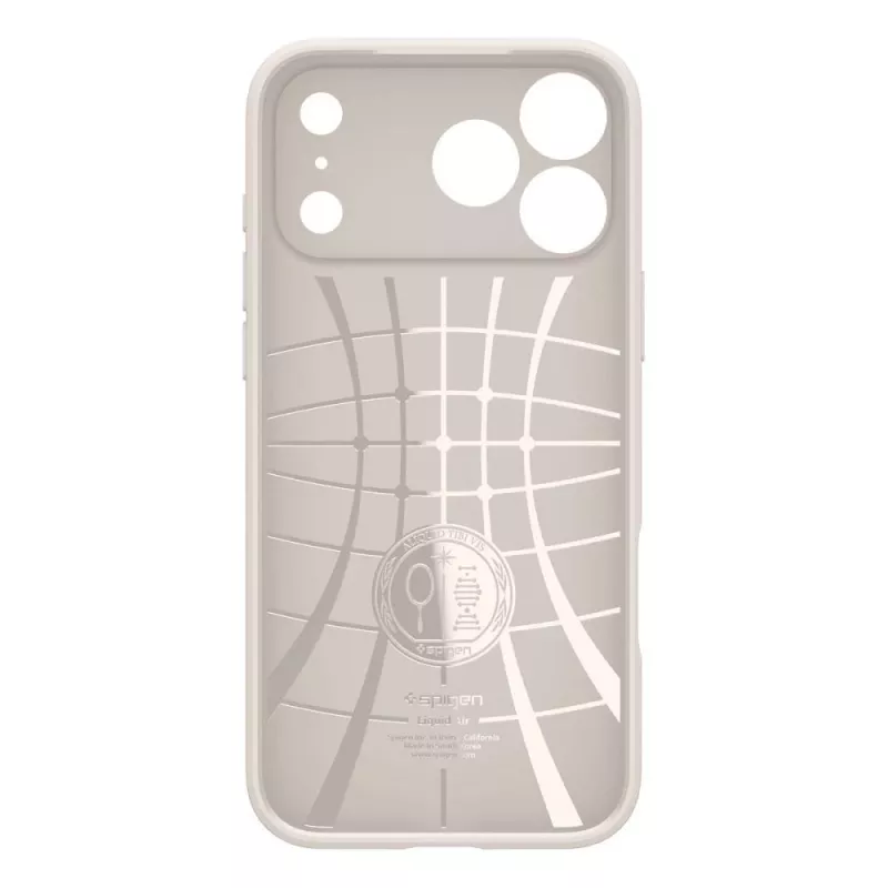 Spigen Liquid Air iPhone 17 Pro Max / 18 Pro Max -kotelo Natural Titanium