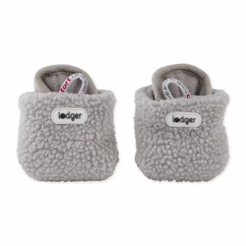 Lodger Slipper Teddy vauvan tossut, Storm, 12-18 kuukautta
