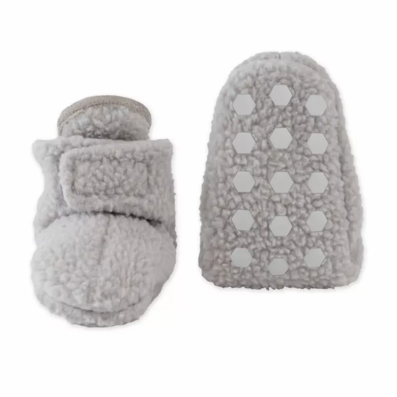 Lodger Slipper Teddy vauvan tossut, Storm, 12-18 kuukautta