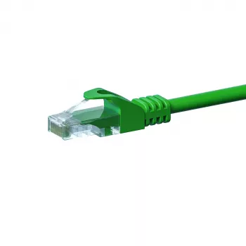 DSIT CAT 5e U/UTP verkkopatch-kaapeli, 7,5 m, vihreä, CCA, RJ45 DC-C53-075