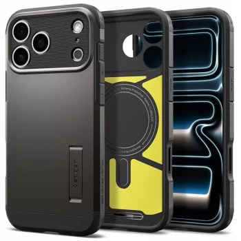 Spigen Tough Armor T MAG MagSafe -kotelo iPhone 18 Pro Max / 17 Pro Max - Gunmetal