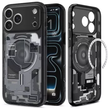 Spigen Ultra Hybrid MagSafe iPhone 17 Pro / 18 Pro Zero One musta
