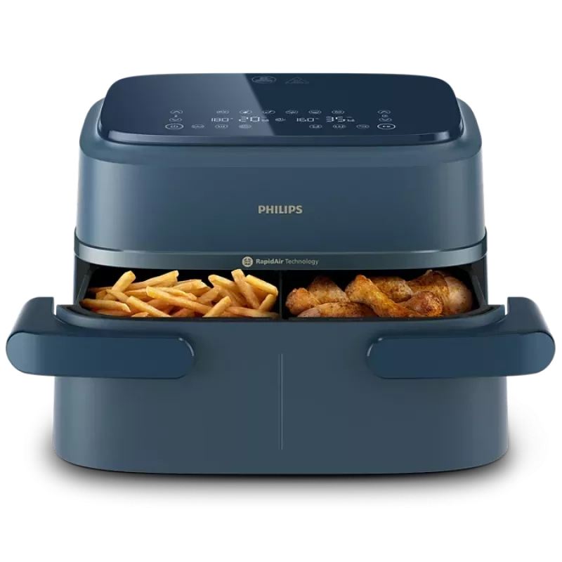 Philips NA156/60 kuumailmafriteerauskeitin 7,1 L musta digitaalinen kosketusnäyttö 2000 W