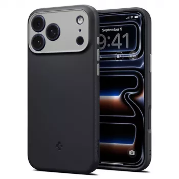 Spigen Nano Pop Mag MagSafe -kotelo iPhone 18 Pro / 17 Pro – Black Sesame