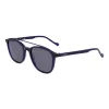 ZEISS miesten ZS22518S-415 suorakaiteen muotoiset aurinkolasit, musta/harmaa, 52-20-145