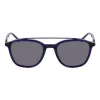 ZEISS miesten ZS22518S-415 suorakaiteen muotoiset aurinkolasit, musta/harmaa, 52-20-145