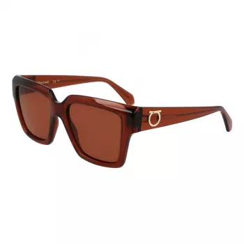 Ferragamo naisten aurinkolasit SF2014S-232 Havana ruskea gradient 54mm