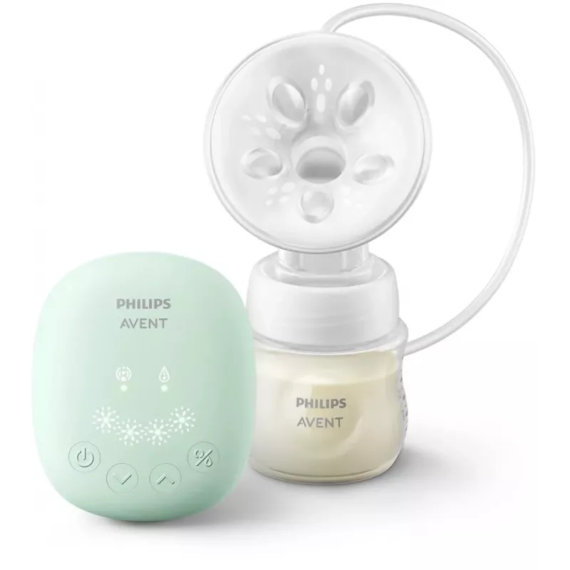 Philips Avent yksittäinen sähköinen rintapumppu 125 ml pullolla