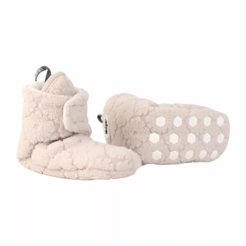 Lodger Slipper Folklore Fleece vauvan kengät Birch 6-12 kuukautta