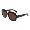 Ferragamo SF2068SE-242 naisten cat-eye-aurinkolasit, havanna/ruskea gradient, 54mm