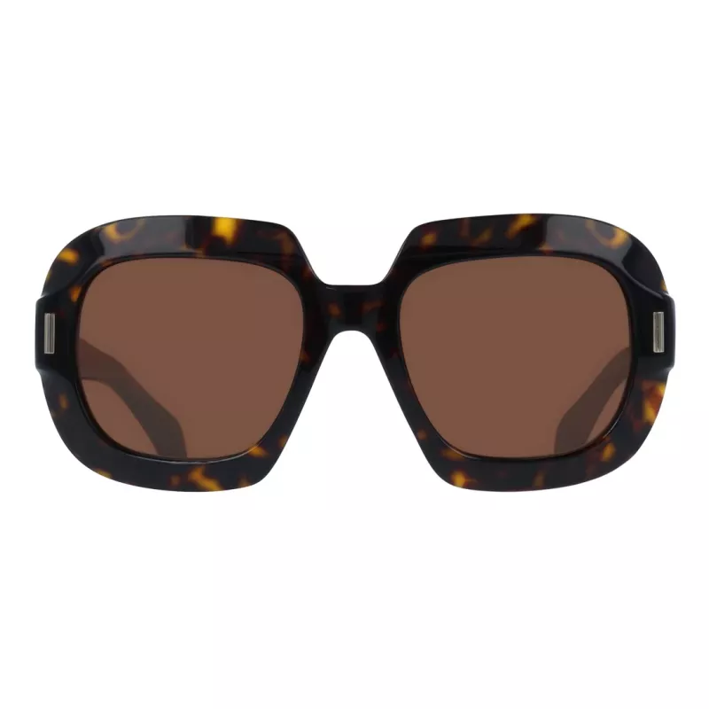 Ferragamo SF2068SE-242 naisten cat-eye-aurinkolasit, havanna/ruskea gradient, 54mm