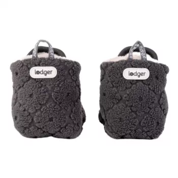 Lodger Slipper Folklore Fleece vauvan kengät, 12-18 kuukautta, Pigeon