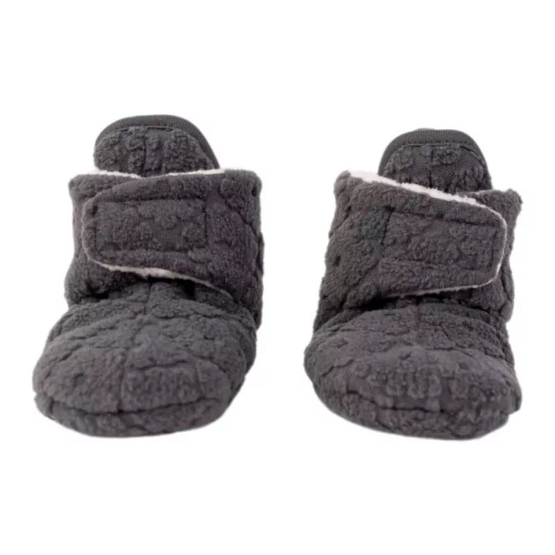 Lodger Slipper Folklore Fleece vauvan kengät, 12-18 kuukautta, Pigeon