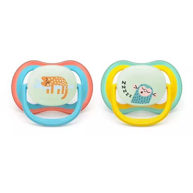 Philips Avent Ultra Air Night tuttipullon tutti 18m+ neutraali 2 kpl:n pakkaus