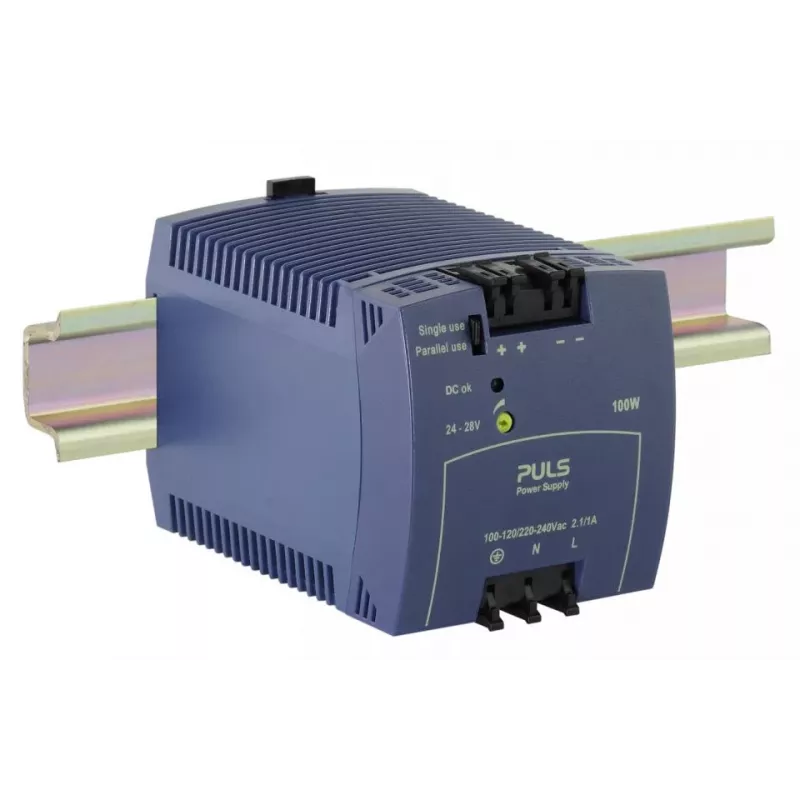 PULS MiniLine ML100.100 DIN-kiskovirtalähde 24V DC 4,2A 100W