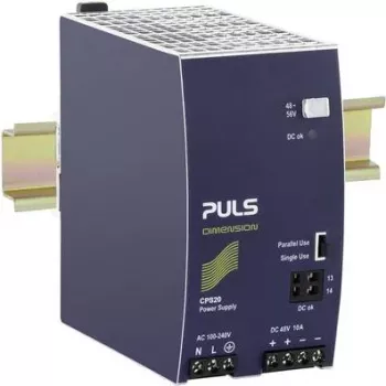 PULS CPS20.481 DIN-kiskovirtalähde 48V DC 10A 480W