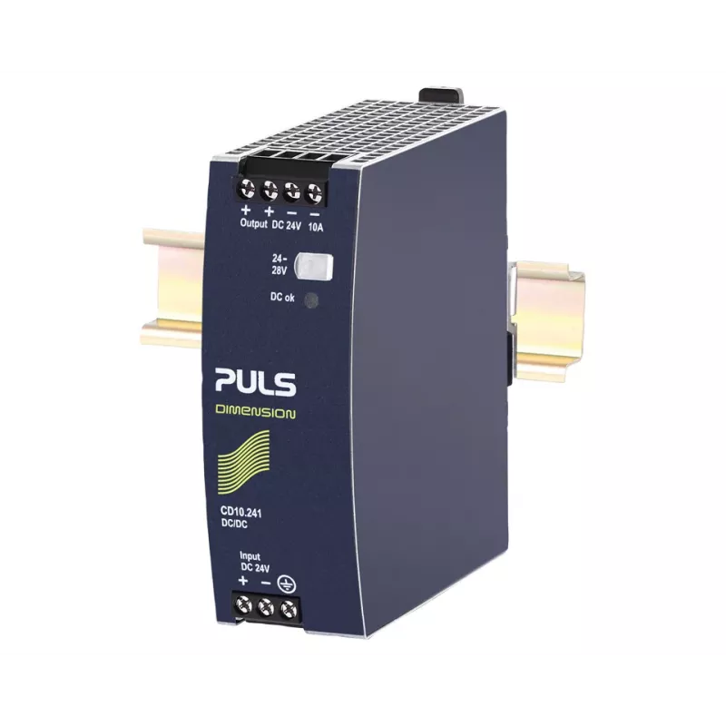 PULS CD10.241 DC/DC-muunnin 24V 10A 240W DIN-kisko