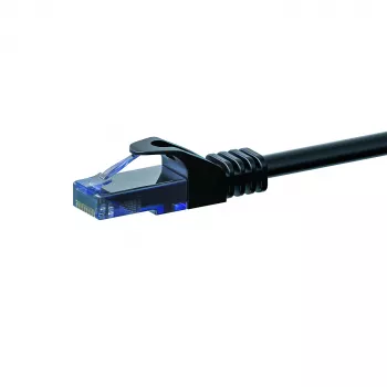 DSIT CAT6a verkkokaapeli 100 % kuparia - U/UTP - 30 metriä - musta (DC-U6A0-300)