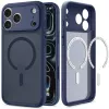 Spigen Ultra Hybrid MagSafe kotelo iPhone 17 Pro / 18 Pro – Frost Deep Blue