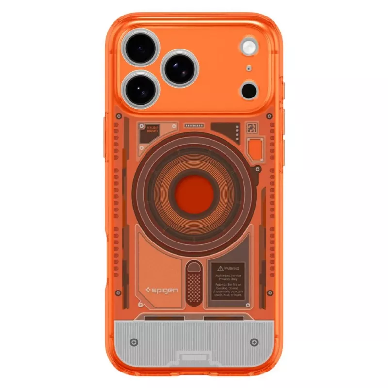 Spigen Ultra Hybrid MagSafe kotelo iPhone 17 Pro / 18 Pro - C1 Tangerine