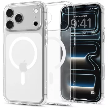SPIGEN Ultra Hybrid MagSafe kuori iPhone 17 Pro Max / 18 Pro Max - Frost White