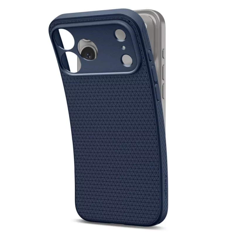 Spigen Liquid Air kotelo iPhone 18 Pro / 17 Pro – Navy Blue