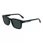 Lacoste miesten L997S-1 suorakaiteen muotoiset aurinkolasit, musta/harmaa, 54mm