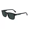 Lacoste miesten L997S-1 suorakaiteen muotoiset aurinkolasit, musta/harmaa, 54mm