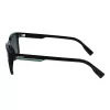 Lacoste miesten L997S-1 suorakaiteen muotoiset aurinkolasit, musta/harmaa, 54mm