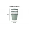 MEPAL Thermo Lunchpot Ellipse ruoan termossäilytysastia Nordic Sage 700 ml 107658094700