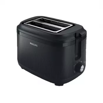 Philips Daily Collection -leivänpaahdin HD2511/90, 830 W, 2 rakoa, musta