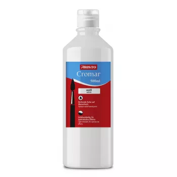 ARISTO Cromar nestemäinen guassi valkoinen 500 ml AR30930