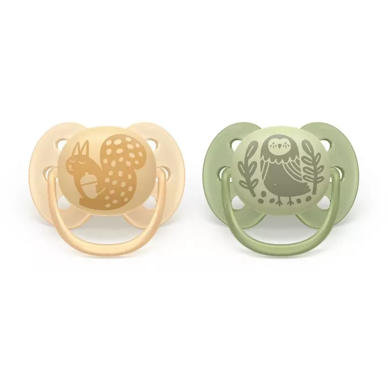 Philips Avent Ultra Soft DECO -tutti 6-18 kuukautta, 2 kpl:n pakkaus