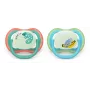 Philips Avent Ultra Air Night -tutti 6-18 kuukautta, 2 kpl pakkaus, poika, pimeässä hehkuva