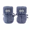 Lodger Slipper Merino Wool vauvan tossut, Storm, 0-6 kuukautta