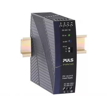 PULS Piano DIN-kiskovirtalähde 24V DC 5A 120W (PIC120.241D)