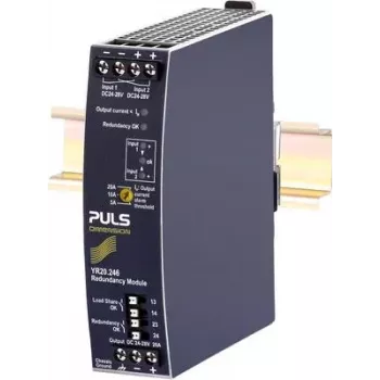 PULS YR20.246 redundanssimoduuli 24V DC 20A 1+1 redundanssi DIN-kisko