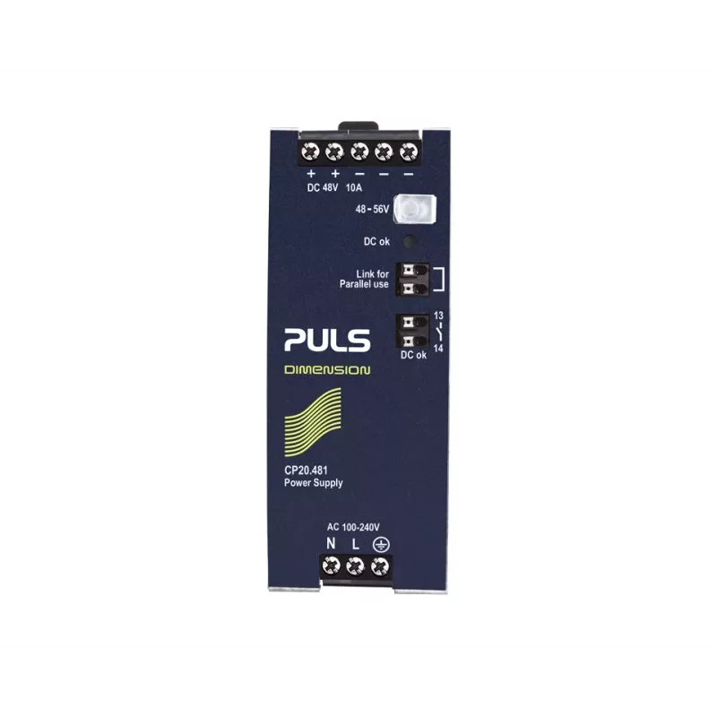 PULS CP20.481 DIN-kiskovirtalähde 48V 10A 480W