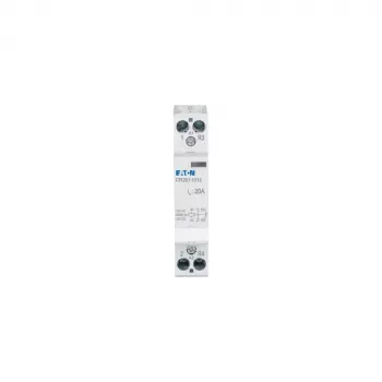 Eaton CR2011012 asennuskontaktori 12V AC/DC 20A 1NO+1NC 2-napainen 193906