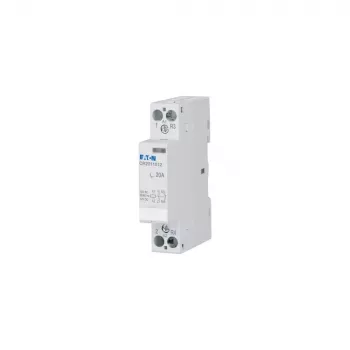 Eaton CR2011012 asennuskontaktori 12V AC/DC 20A 1NO+1NC 2-napainen 193906