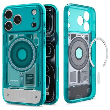 Spigen Ultra Hybrid MagSafe kotelo iPhone 17 Pro Max / 18 Pro Max - C-One Bondi Blue