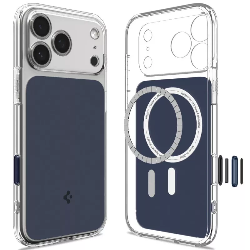 SPIGEN Ultra Hybrid T MagSafe iPhone 17 Pro Max / 18 Pro Max mattamusta sininen