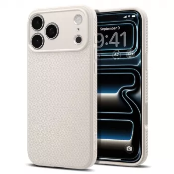 Spigen Liquid Air -kotelo iPhone 17 Pro / 18 Pro - Natural Titanium