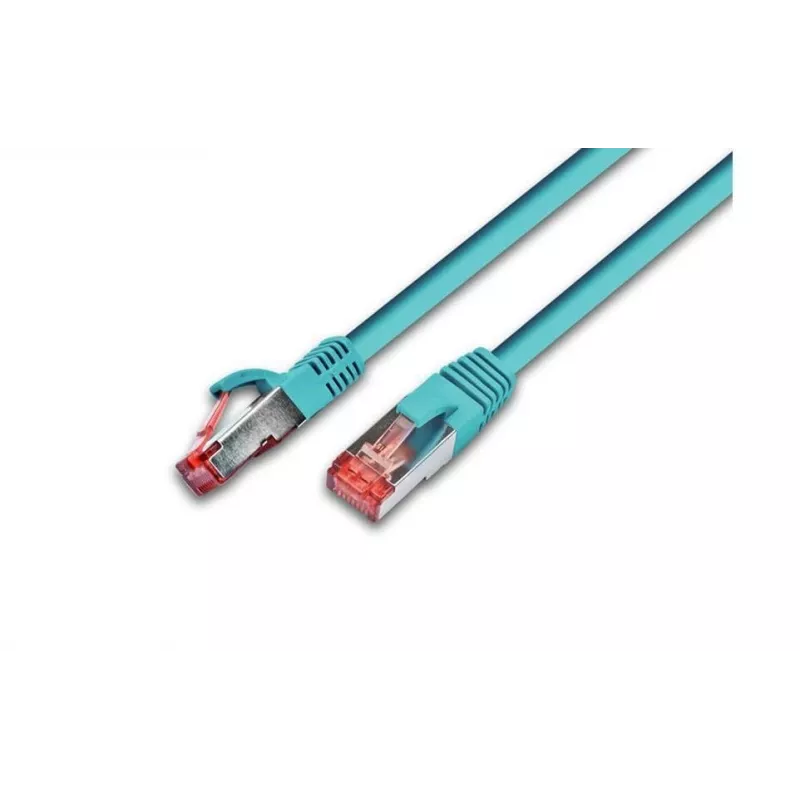 Wirewin S/FTP CAT6 0,25 m verkkokaapeli turkoosi (PKW-PIMF-KAT6 0.25 TK)