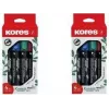 Kores ECO XP1 pysyvä tussi, pyöreä kärki, 3 mm, eri värejä, 4 kpl:n pakkaus M20764