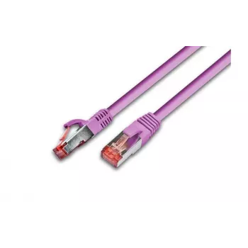 Wirewin S/FTP CAT6 0,25 m verkkokaapeli, pinkki (PKW-PIMF-KAT6 0.25 MG)