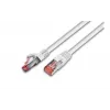 Wirewin S/FTP CAT6 0,25 m verkkokaapeli, valkoinen (PKW-PIMF-KAT6 0.25 WS)
