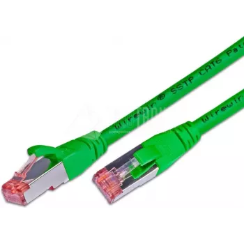 Wirewin S/FTP CAT6 0,25 m verkkokaapeli, vihreä (PKW-PIMF-KAT6 0.25 GN)