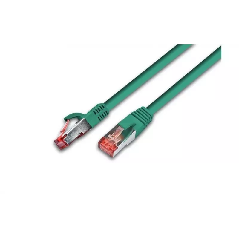 Wirewin S/FTP CAT6 0,25 m verkkokaapeli, vihreä (PKW-PIMF-KAT6 0.25 GN)